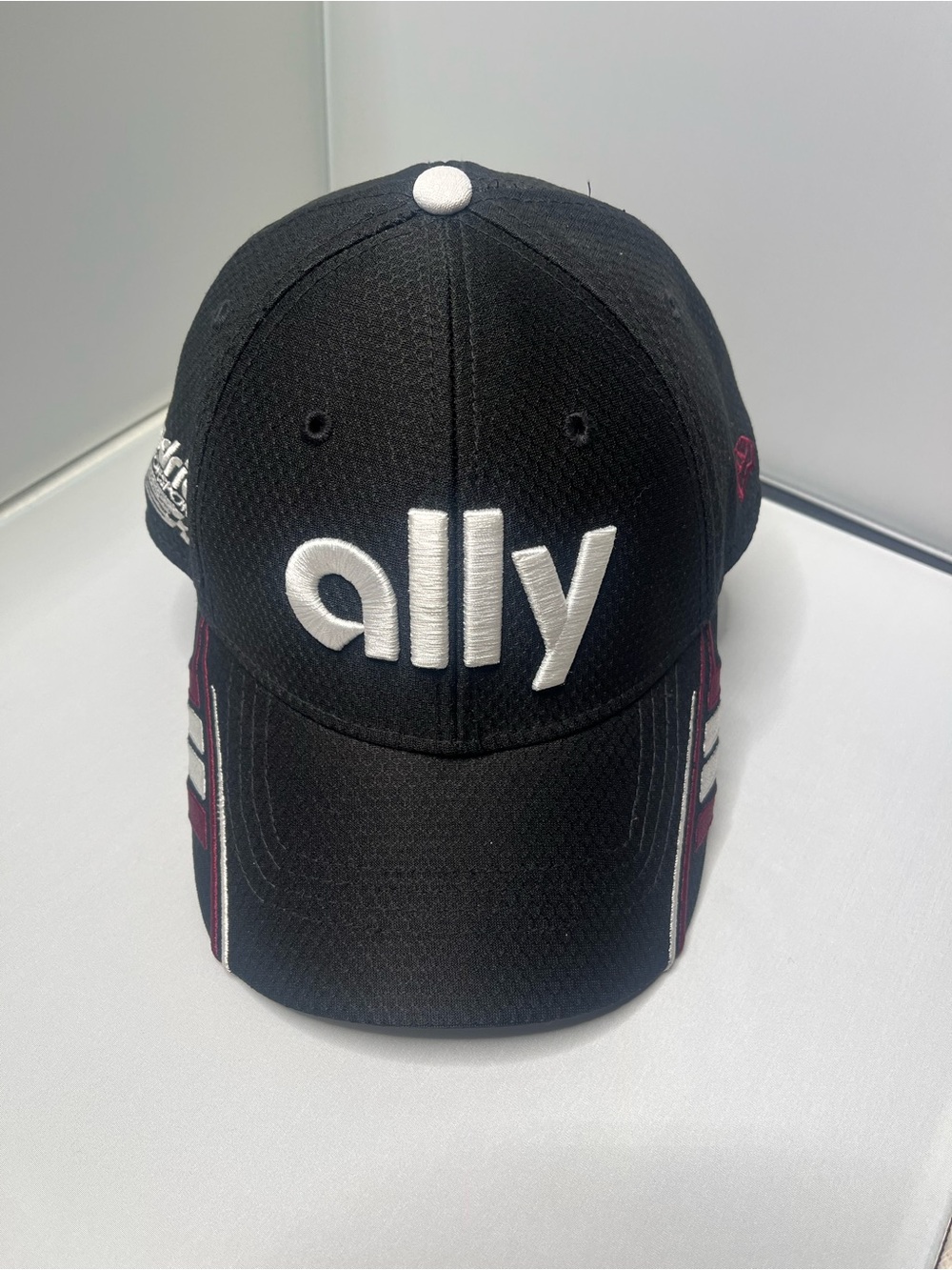 New Era NASCAR Jimmie Johnson Ally Hendricks Black Snapback Hat Cap One Size Vtg